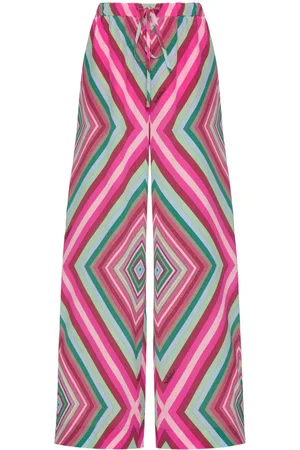 VALENTINO GARAVANI Palazzohose mit Blumen-Print