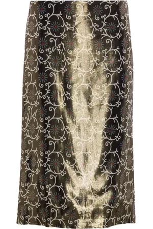Kenzo Bleistiftrock mit Blumen-Print