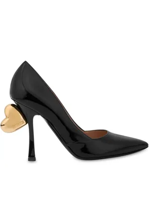 Moschino Pumps mit Herzapplikation