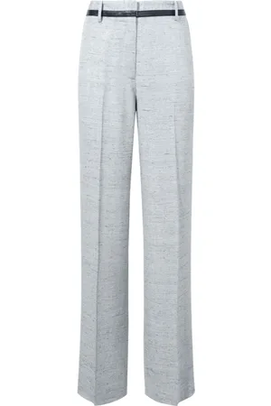 Proenza Schouler Melierte Aiden Hose mit weitem Bein