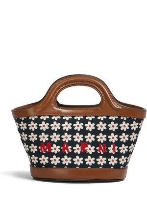 Marni Shopper mit Blumen-Print