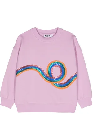 Molo Sweatshirt mit Pailletten