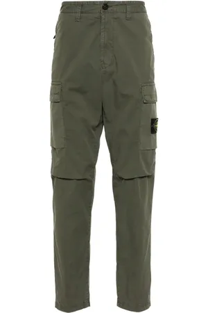 Stone Island Schmale Cargohose mit Kompass