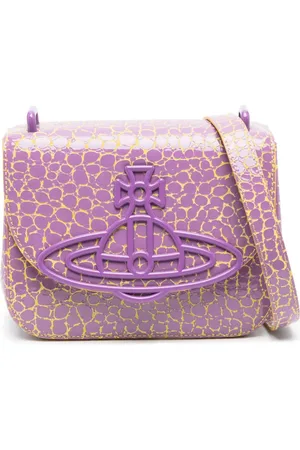 Vivienne Westwood Linda Umhängetasche aus Lackleder
