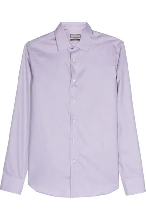 CANALI Geometrisch gemustertes Hemd