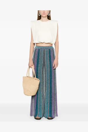 Missoni Palazzohose mit Pailletten