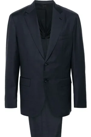 BRIONI Einreihiger Anzug mit fallendem Revers