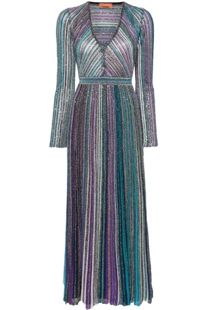 Missoni Maxikleid mit Pailletten