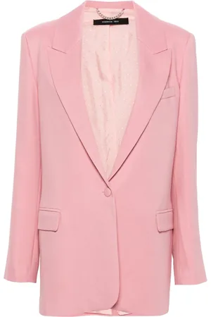 FEDERICA TOSI Einreihiger Blazer mit steigendem Revers