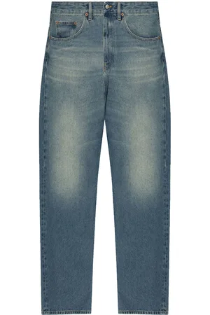 Maison Margiela Straight-Leg-Jeans mit hohem Bund