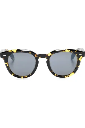 Oliver Peoples N.05 Sonnenbrille mit rundem Gestell