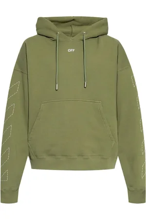OFF-WHITE Hoodie mit Logo-Stickerei