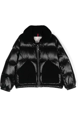 Moncler Steppjacke mit gestrickten Einsätzen