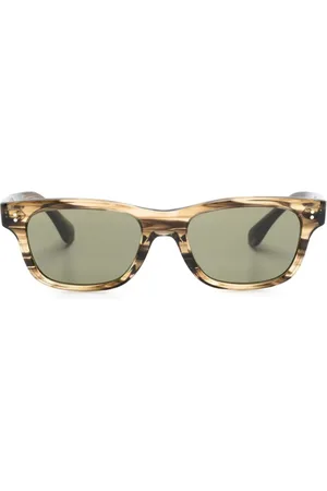 Oliver Peoples Eckige Rosson Sonnenbrille