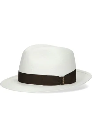 Borsalino Federico Fedora aus Stroh