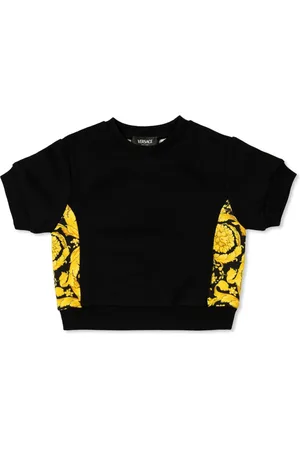 VERSACE T-Shirt mit Barocco-Print