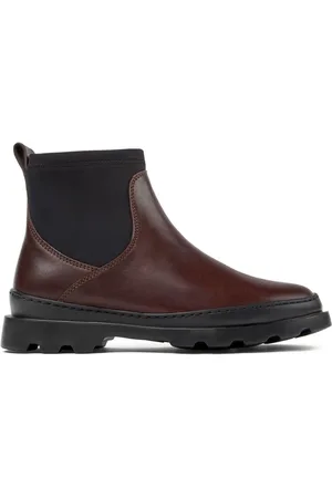 Camper Stiefel aus recyceltem Material mit runder Kappe