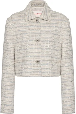 VALENTINO GARAVANI Cropped-Jacke aus Tweed
