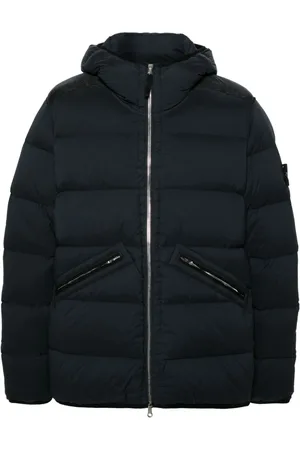 Stone Island Kapuzenjacke mit Kompass-Motiv
