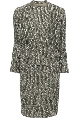 CHANEL 2004 Bouclé-Kostüm