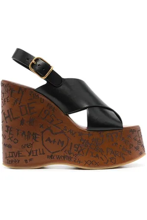 Chloé Maxime Wedge-Sandalen 130mm
