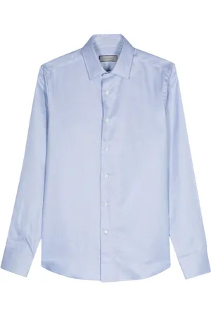 CANALI Geometrisch gemustertes Hemd
