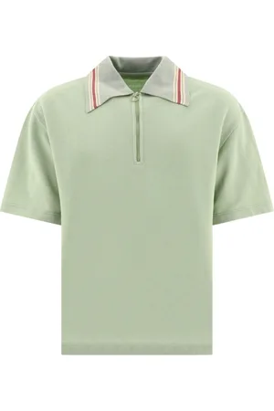 KAPITAL Poloshirt mit Reißverschluss