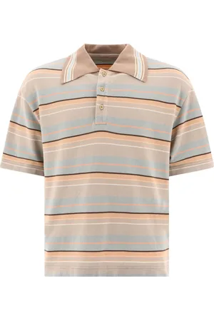 KAPITAL Gestreiftes Poloshirt