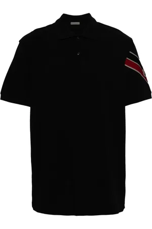 Moncler Poloshirt mit Logo-Applikation