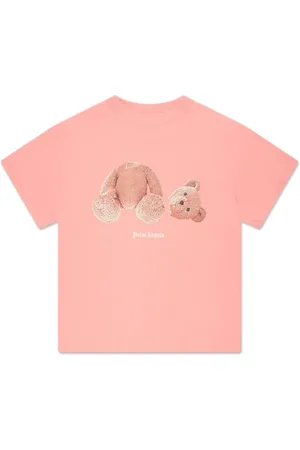 Palm Angels T-Shirt aus Bio-Baumwolle mit Bär-Print