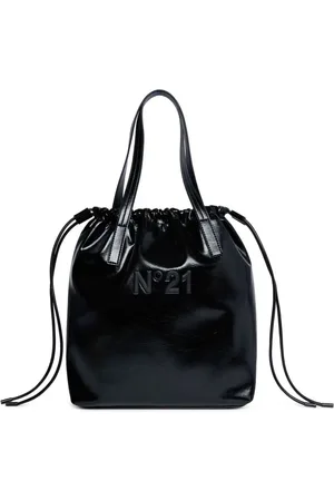 Nº21 Schultertasche mit Logo-Prägung