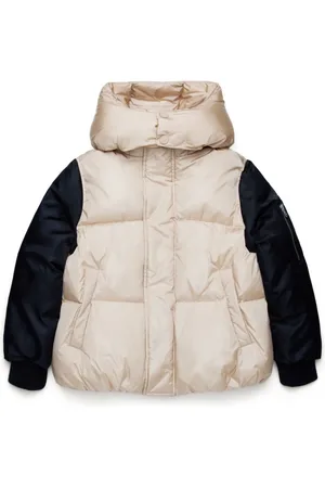 Maison Margiela Gefütterte Jacke mit Logo-Applikation
