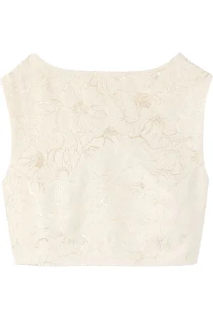 Destree Ärmelloses Jacquard-Top