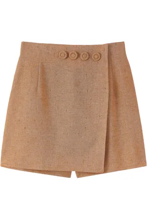 Destree Shorts mit Zierknöpfen