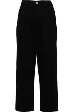 FAITH CONNEXION Weite Jeans mit Logo-Stickerei