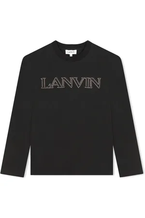 Lanvin T-Shirt mit Logo-Stickerei