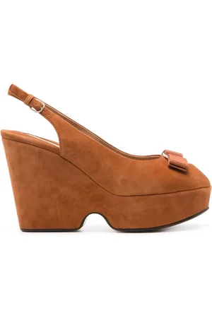Salvatore Ferragamo Lally Wedge-Pumps 105mm