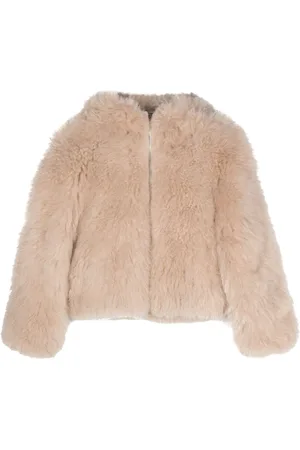 LISKA Kapuzenjacke aus Kaschmir mit Pelz
