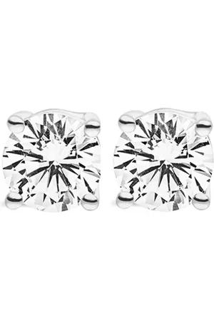 VEYNOU 14kt Ella Weißgoldohrstecker mit Diamant
