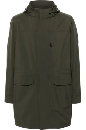 BRIONI Kapuzenmantel mit Kordelzug