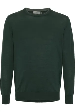 CANALI Merinopullover mit rundem Ausschnitt