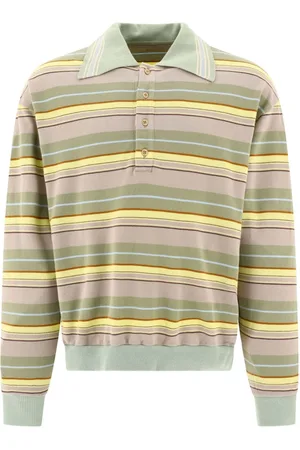 KAPITAL Gestreiftes Poloshirt