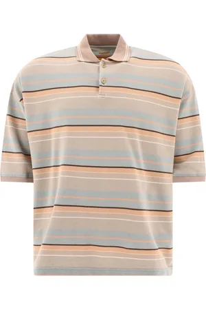 KAPITAL Gestreiftes Poloshirt