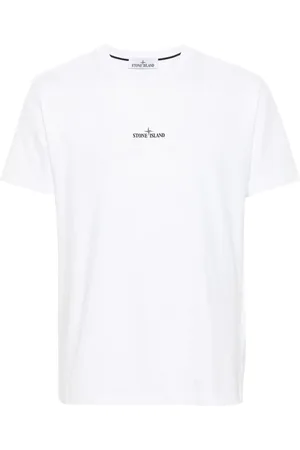 Stone Island T-Shirt mit Logo-Print