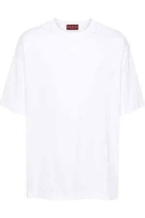 Gucci T-Shirt mit Logo-Stickerei
