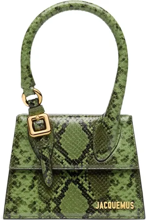 Jacquemus Le Chiquito Mini-Tasche mit Schlangenleder-Optik