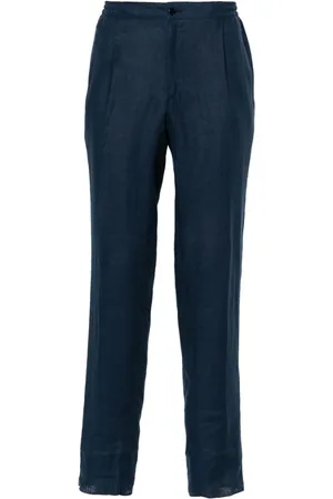 Kiton Tapered-Hose aus Leinen