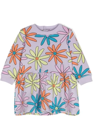 Stella McCartney Sweatshirtkleid mit Blumen-Print