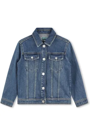 Kenzo Jeansjacke mit Logo-Stickerei