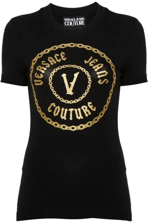 VERSACE T-Shirt mit Logo-Print